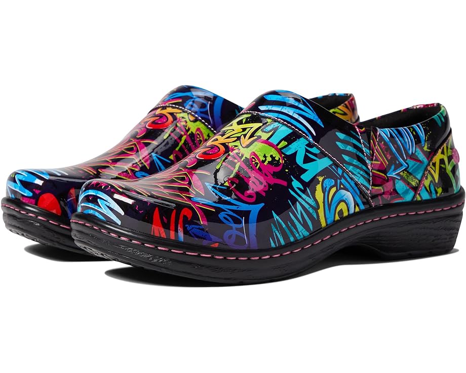 

Сабо Klogs Footwear Mission, цвет Neon Graffiti Patent