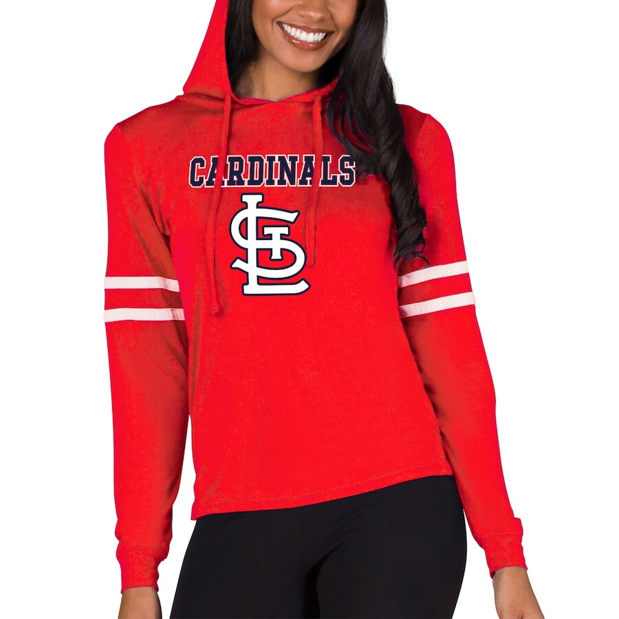 

Футболка с длинным рукавом Concepts Sport St Louis Cardinals, красный