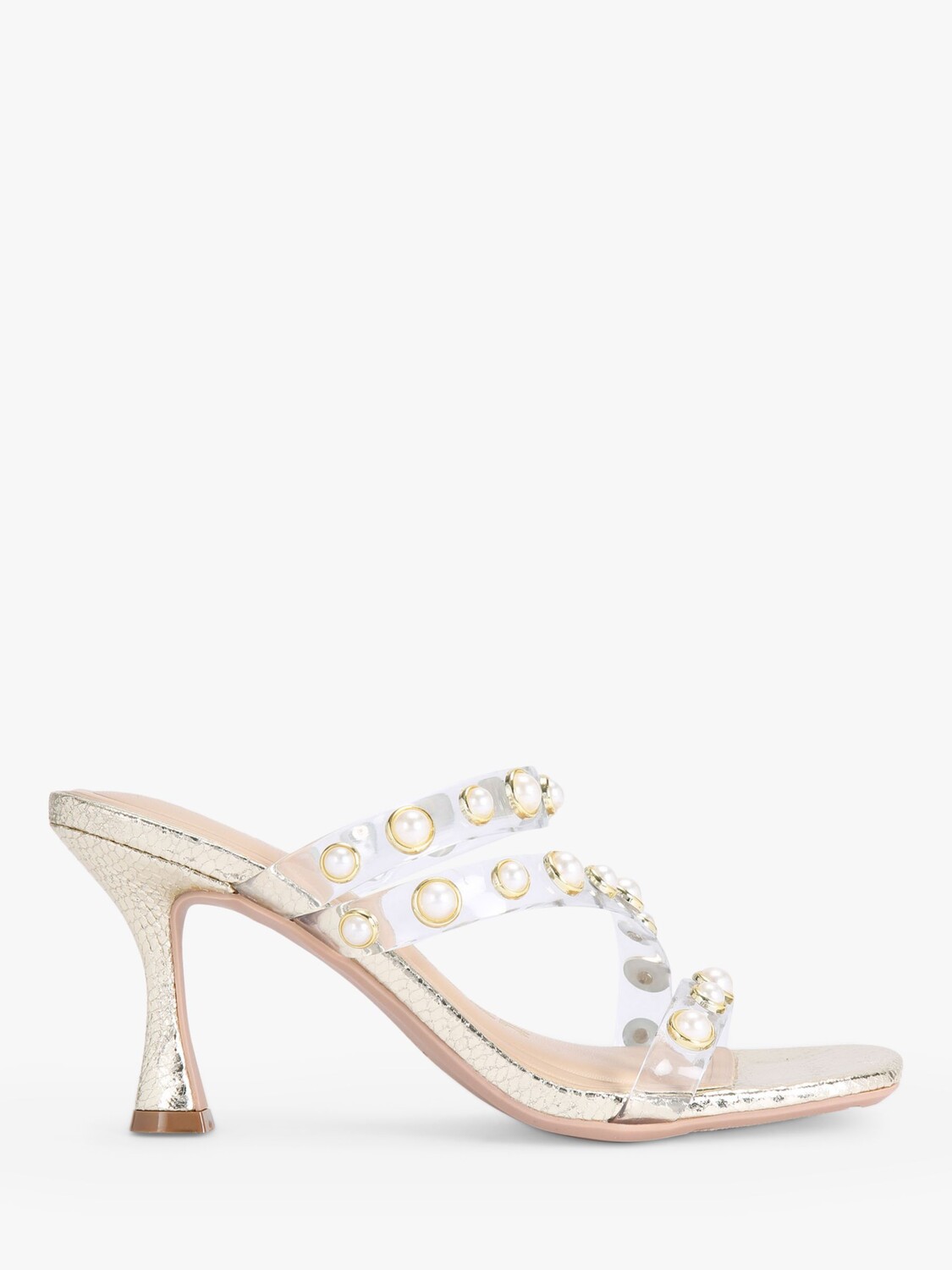 

Сандалии KG Kurt Geiger Sierra с расклешенным каблуком, золотой