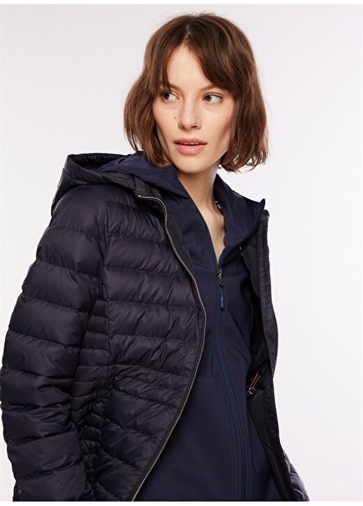 

Синее женское пальто Tommy Hilfiger, Синий