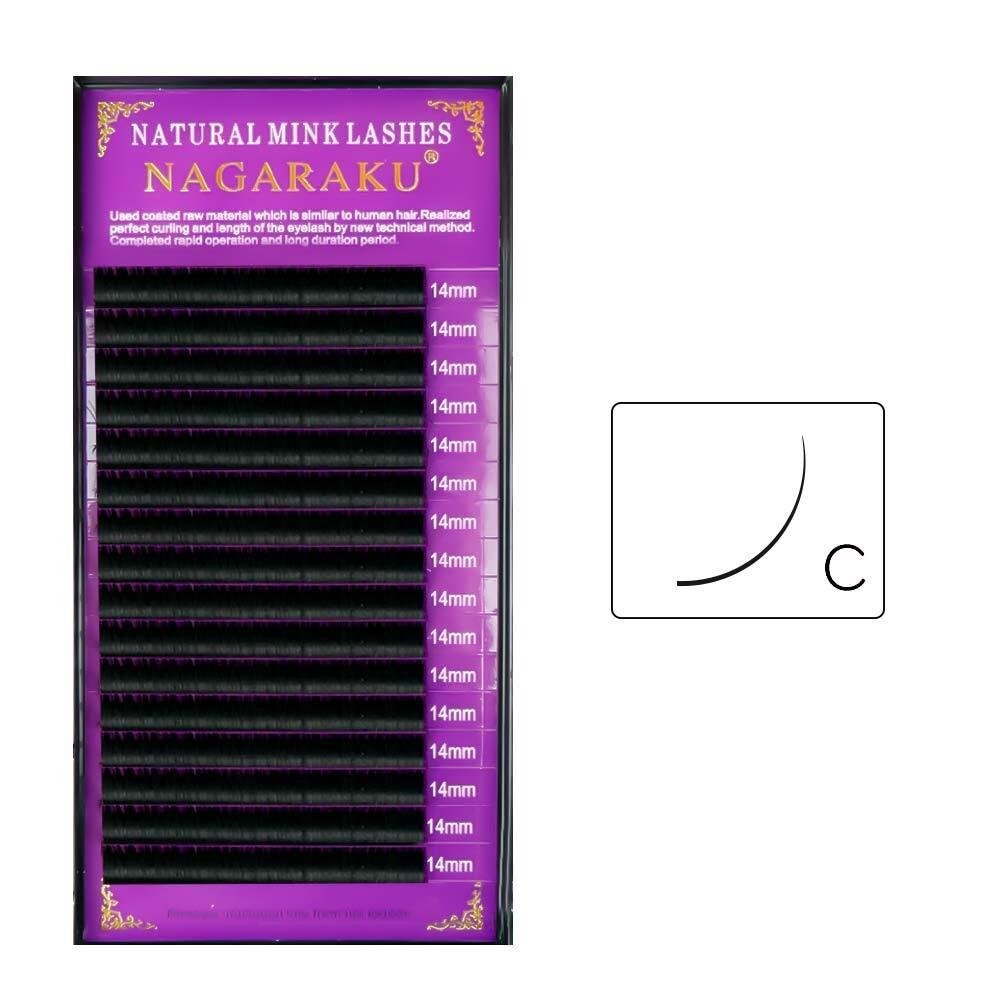 

Ресницы Nagaraku C, 0,1, 9