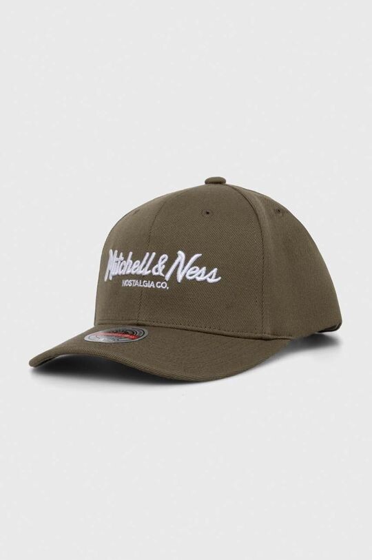 

Бейсболка Mitchell & Ness из смесовой шерсти Mitchell&Ness, зеленый
