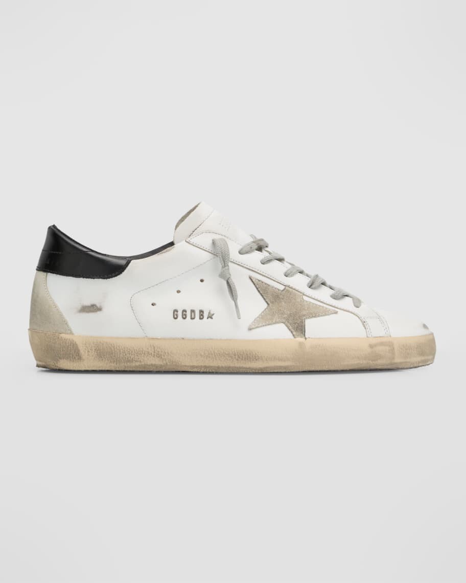 

Мужские кожаные низкие кеды Super-Star Golden Goose