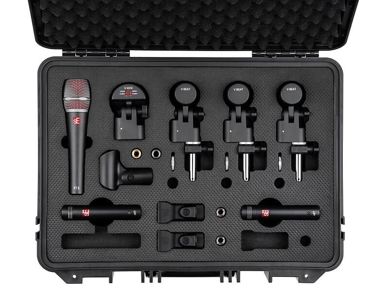 

Комплект барабанных микрофонов sE Electronics V PACK Club Drum Microphone Kit