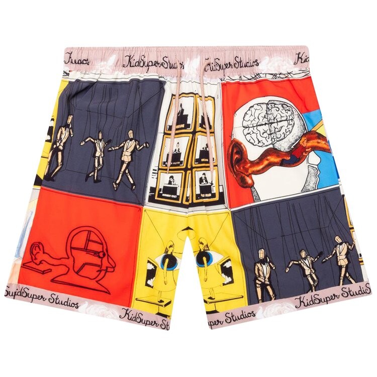 

Шорты KidSuper Printed Shorts, разноцветный