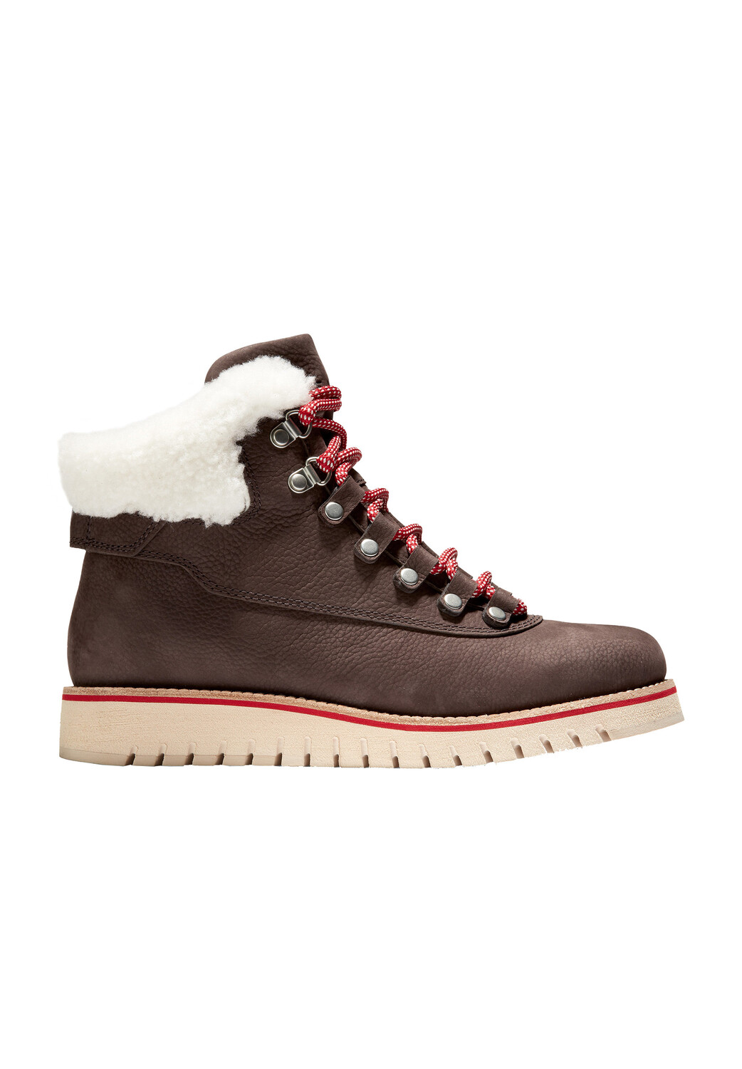 

Ботинки Cole Haan Hiker Boot Zerøgrand Explore, цвет coffee bean ivory smokey grey