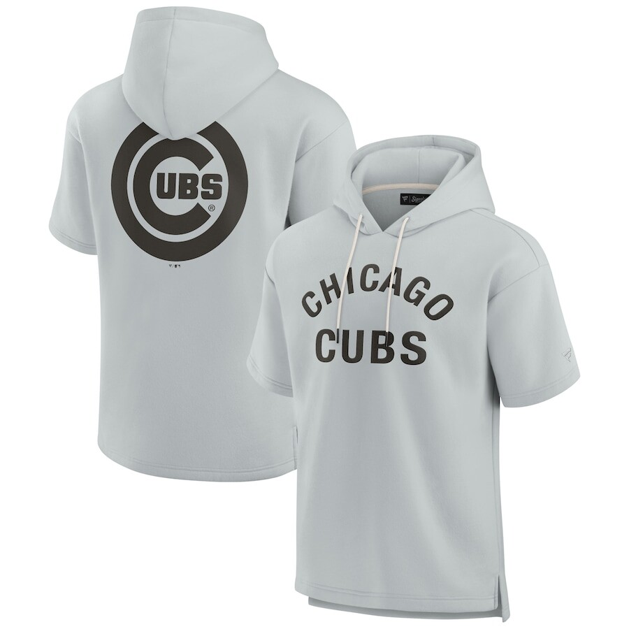 

Толстовка Fanatics Signature Chicago Cubs, серый