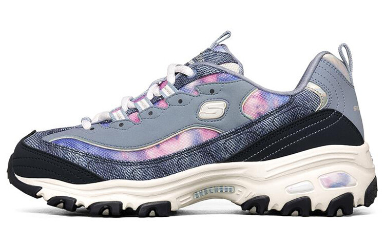 

Skechers Wmns D'Lites 1.0 Низкие туфли для папы Синий