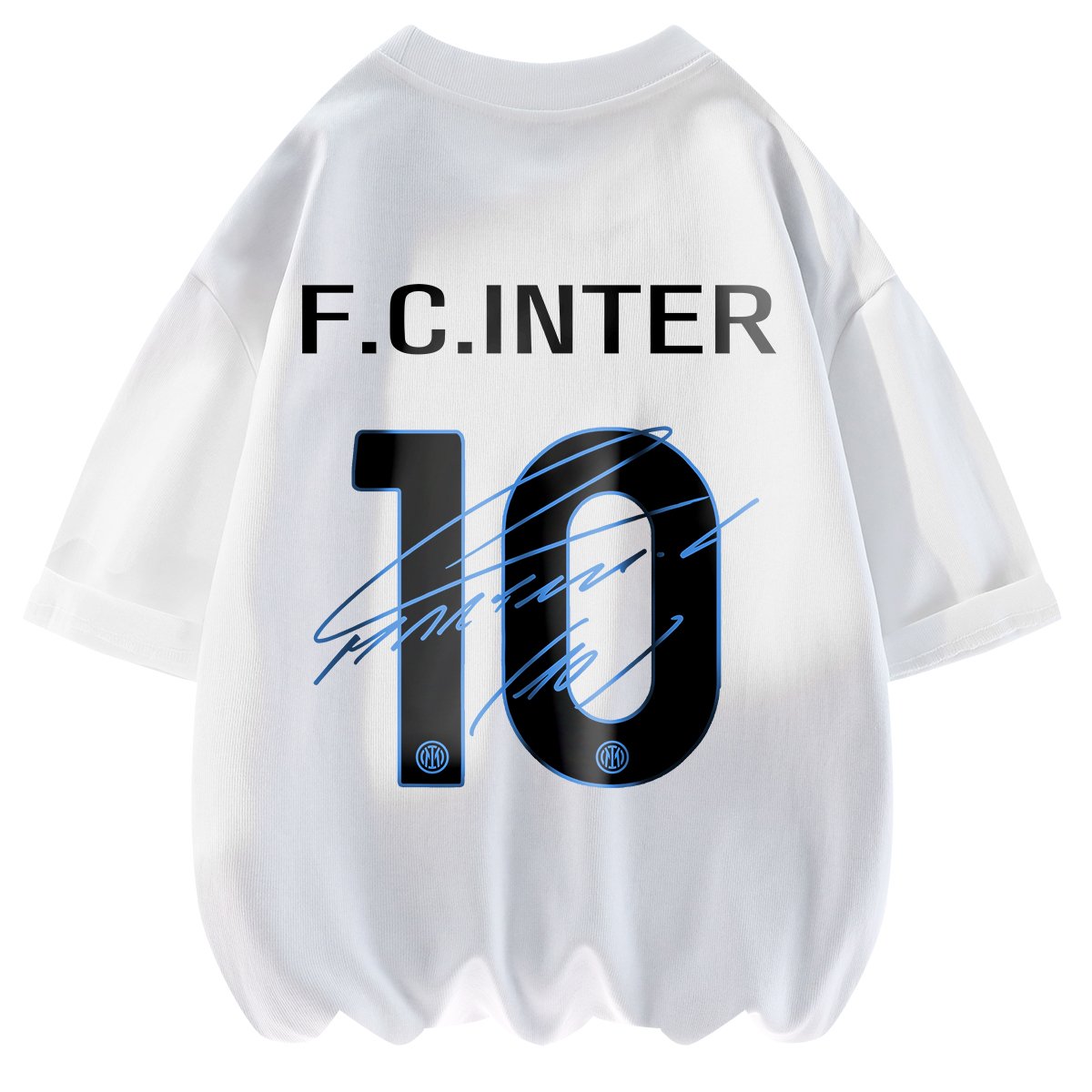 

Inter Milan Football Club ФК Футболка унисекс Internazionale Milano, Черный (бесплатная серая футболка)