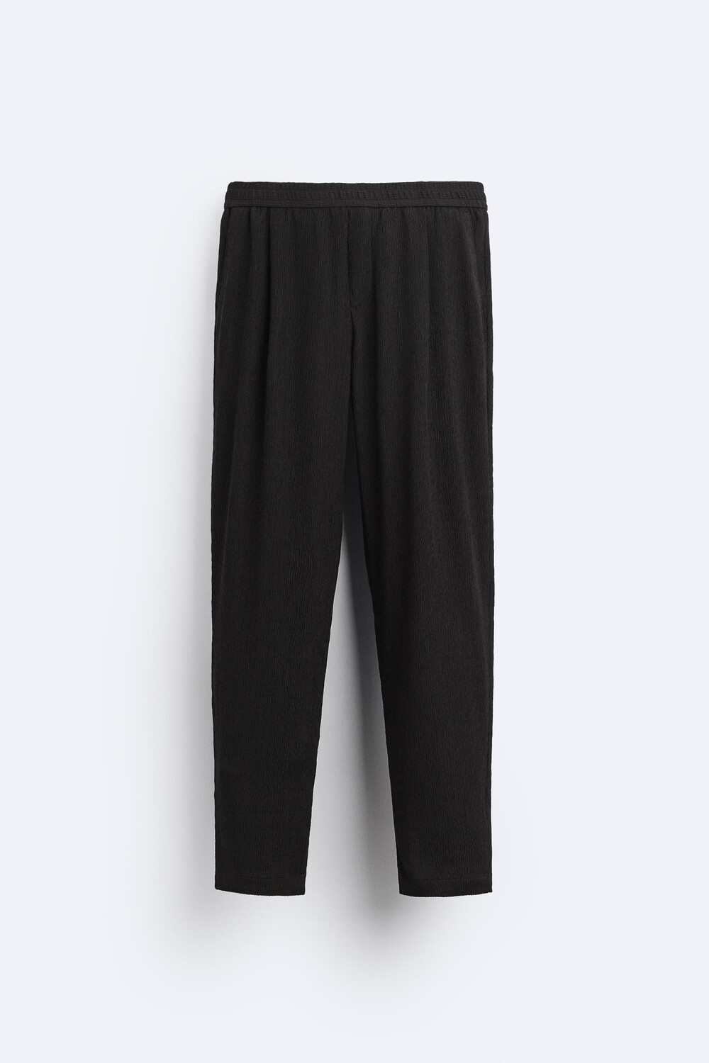 

Брюки со складками Zara, черный