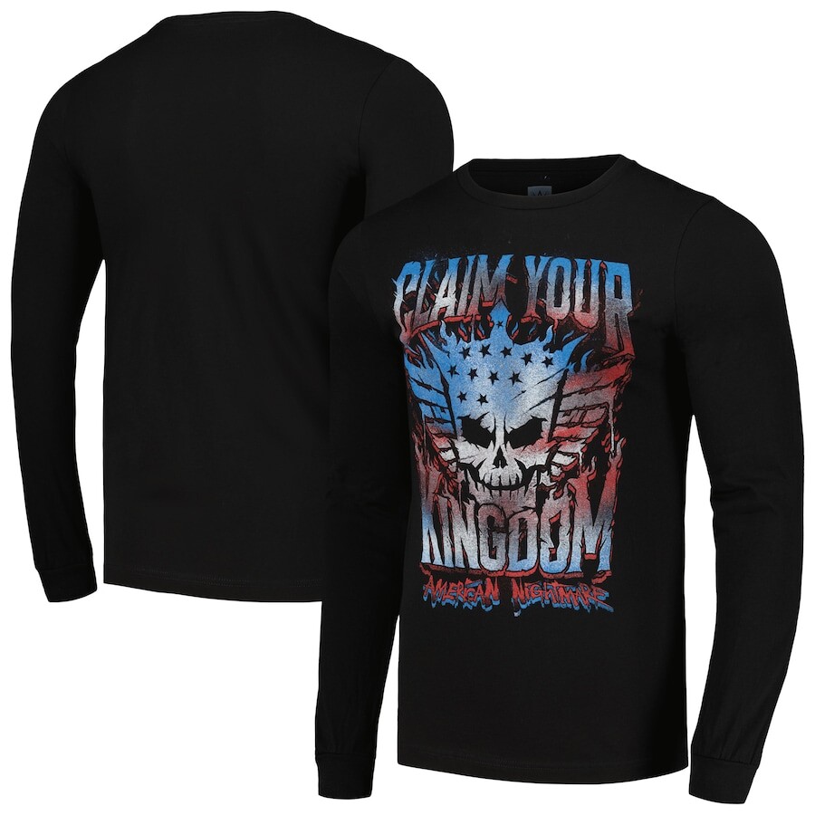 

Футболка с длинным рукавом WWE Authentic Cody Rhodes, черный