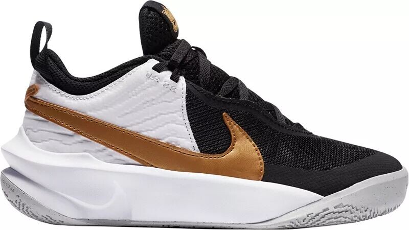 

Детские баскетбольные кроссовки Nike для начальной школы Team Hustle D 10, мультиколор