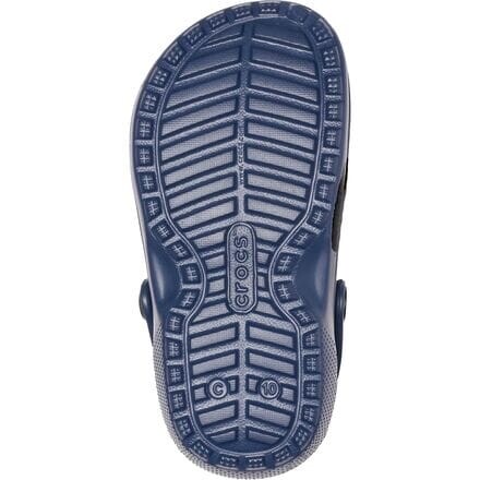

Классические сабо на подкладке – детские Crocs, цвет Navy/Charcoal