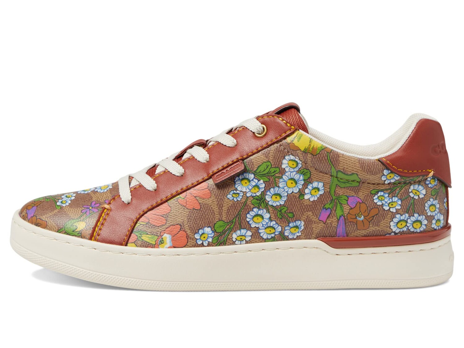 

Кроссовки COACH Lowline Signature Coated Canvas