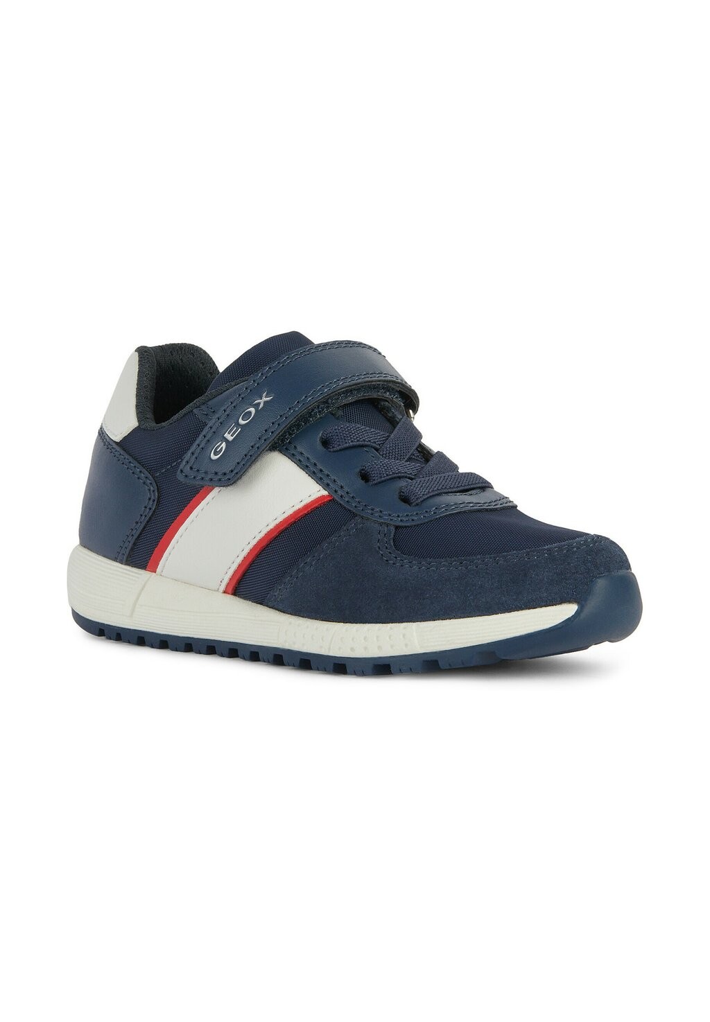 

Кроссовки низкие ALBEN Geox, цвет navy red