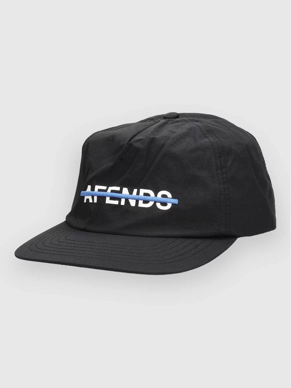 

Кепка Snapback из переработанного жидкого сырья Afends, черный