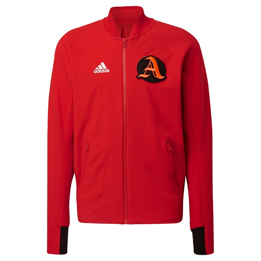 

Спортивная толстовка на молнии Adidas, красный