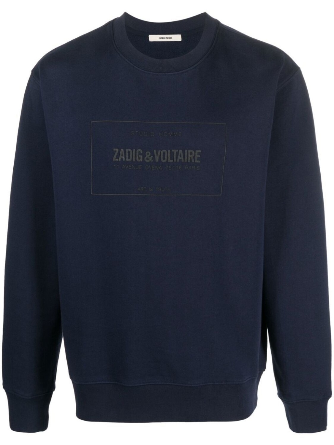 

Zadig&Voltaire толстовка с логотипом, синий