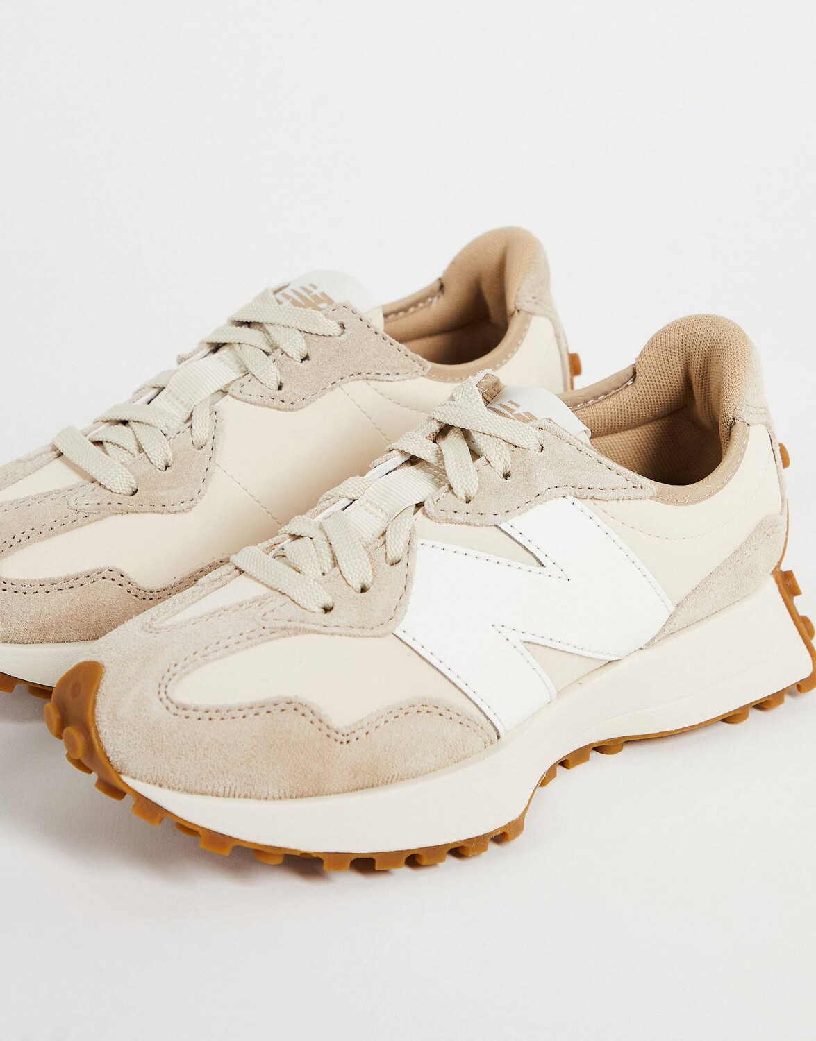 

Бежевые кроссовки New Balance 327, Бежевый, Бежевые кроссовки New Balance 327