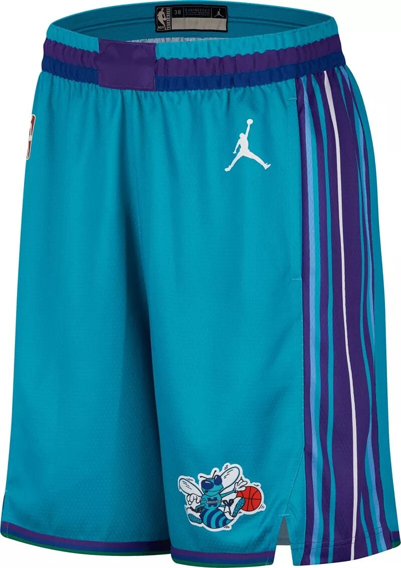 

Мужские классические шорты Swingman из твердой древесины Nike Charlotte Hornets