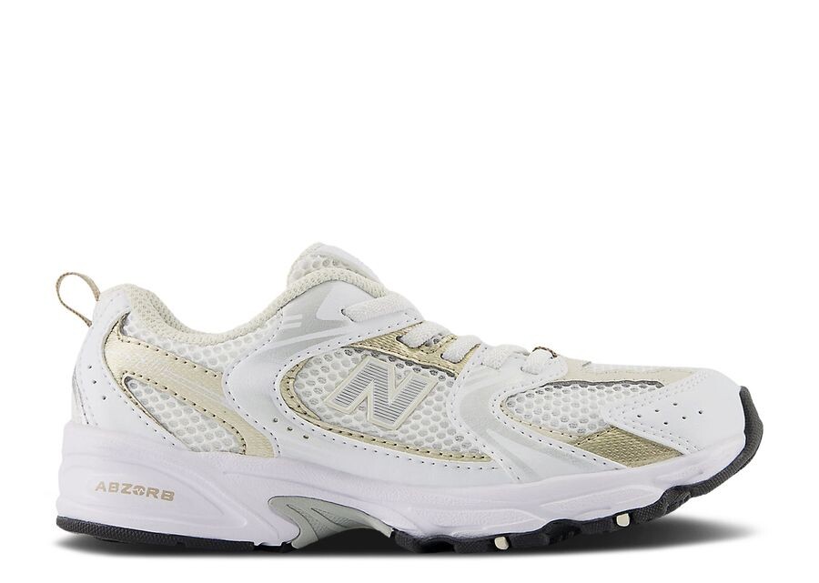 

Кроссовки New Balance 530 Little Kid Wide 'White Stoneware', белый