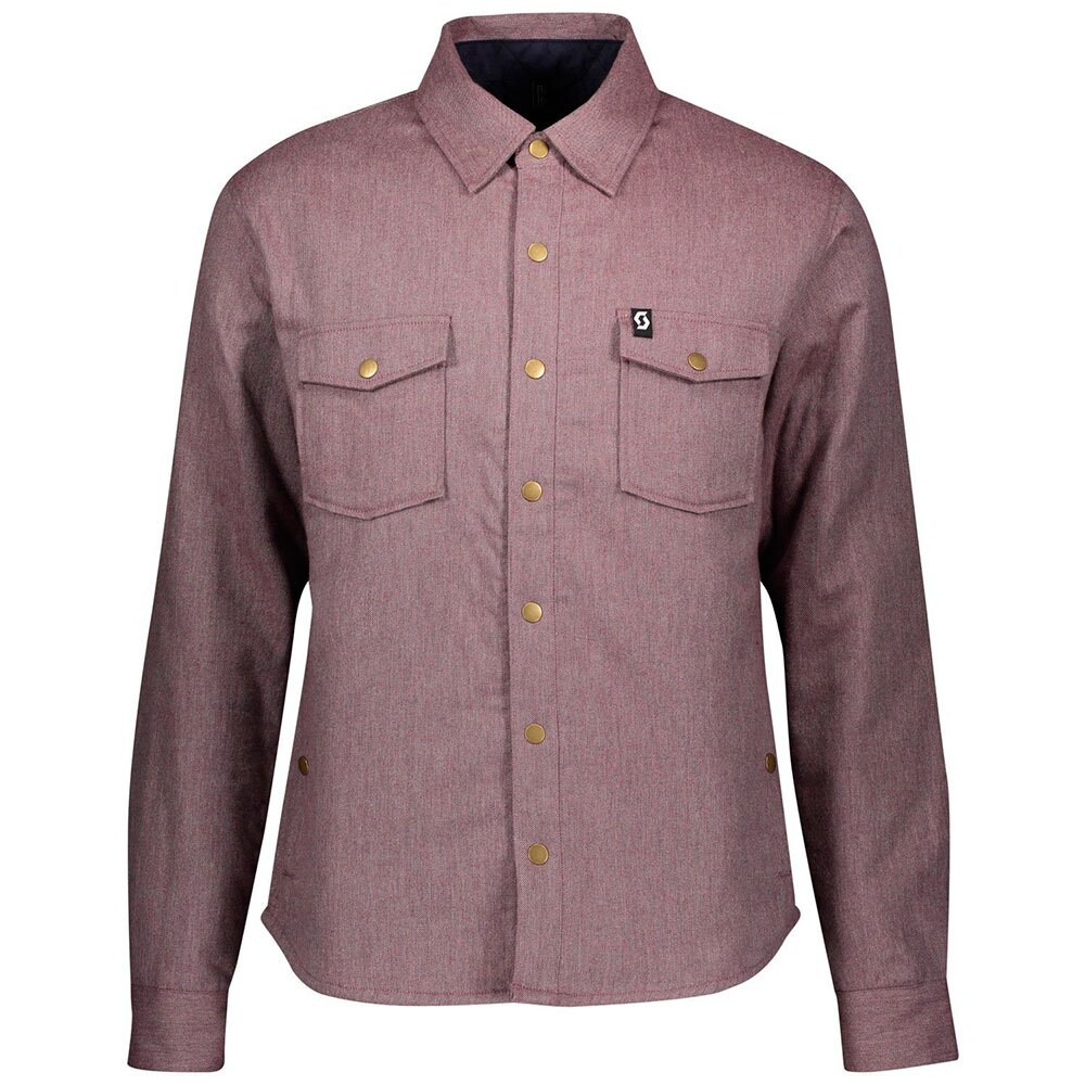 

Рубашка с длинным рукавом Scott 30 Casual Padded, красный