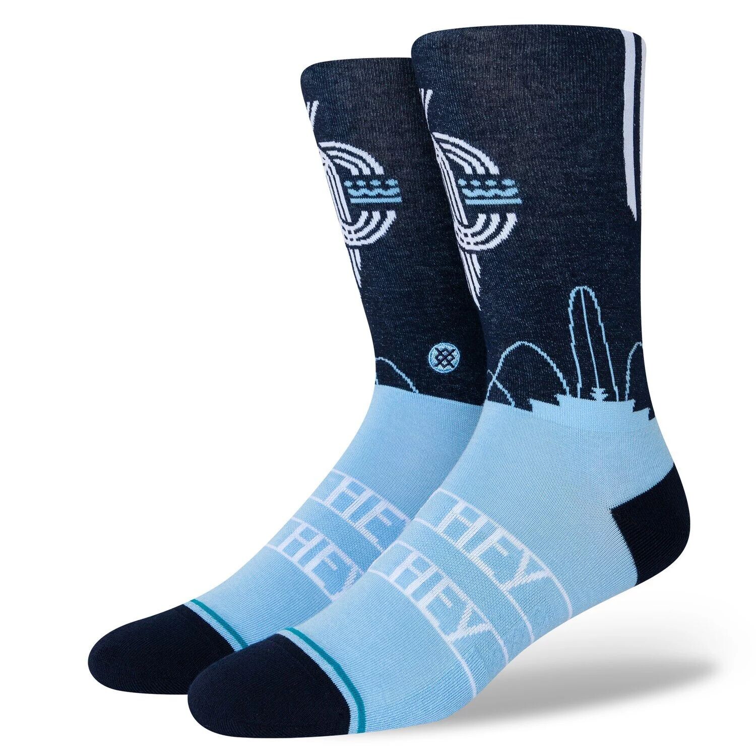 

Мужские носки Stance Navy Kansas City Royals 2022 City Connect Crew
