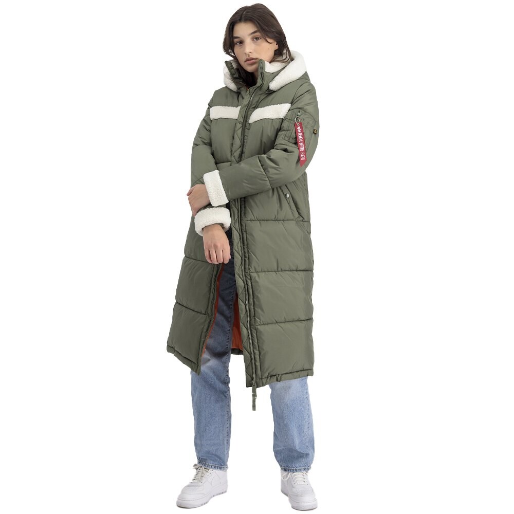 

Куртка Alpha Industries Puffer, зеленый