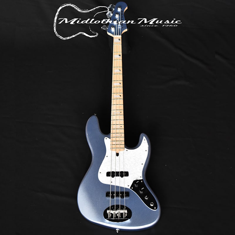 цена Басс гитара Lakland Skyline 44-60 Vintage J Custom Bass - Ice Blue Metallic Gloss Finish