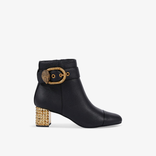 

Ботильоны Mayfair 55 из кожи на каблуке с пряжкой Kurt Geiger London, черный