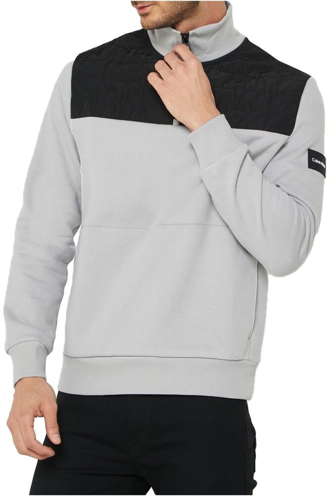 

Толстовка Calvin Klein K10K108063 Half Zip, серый