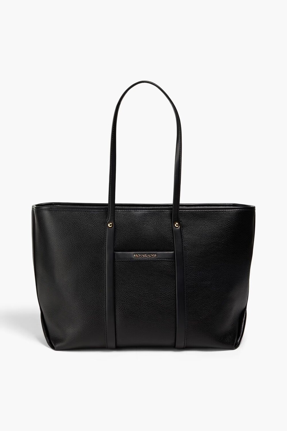 

Сумка-тоут из искусственной шагреневой кожи Michael Michael Kors, черный