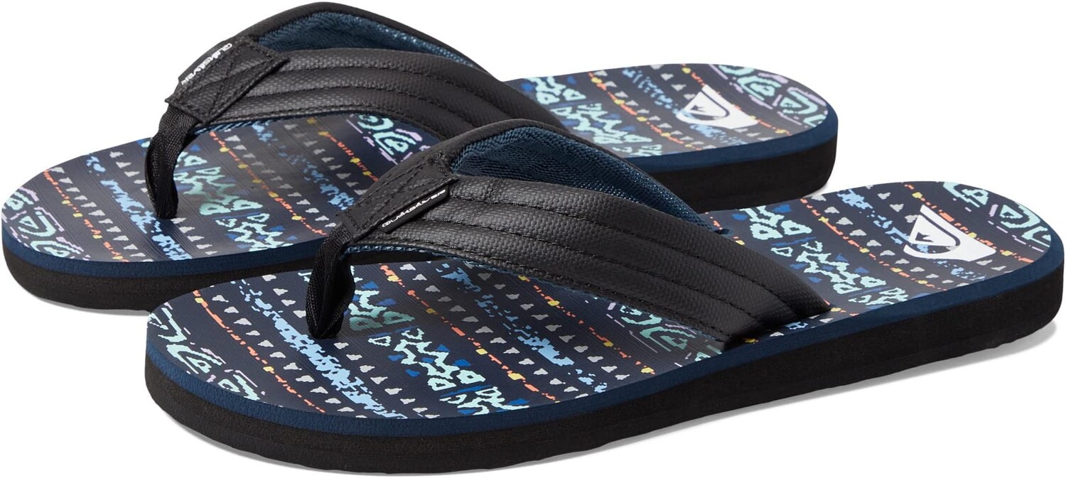 

Шлепанцы Carver Print Quiksilver, цвет Blue/Blue/Black 1