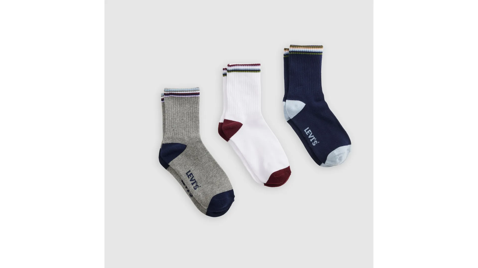 

Короткие носки с логотипом Levi's, мультиколор