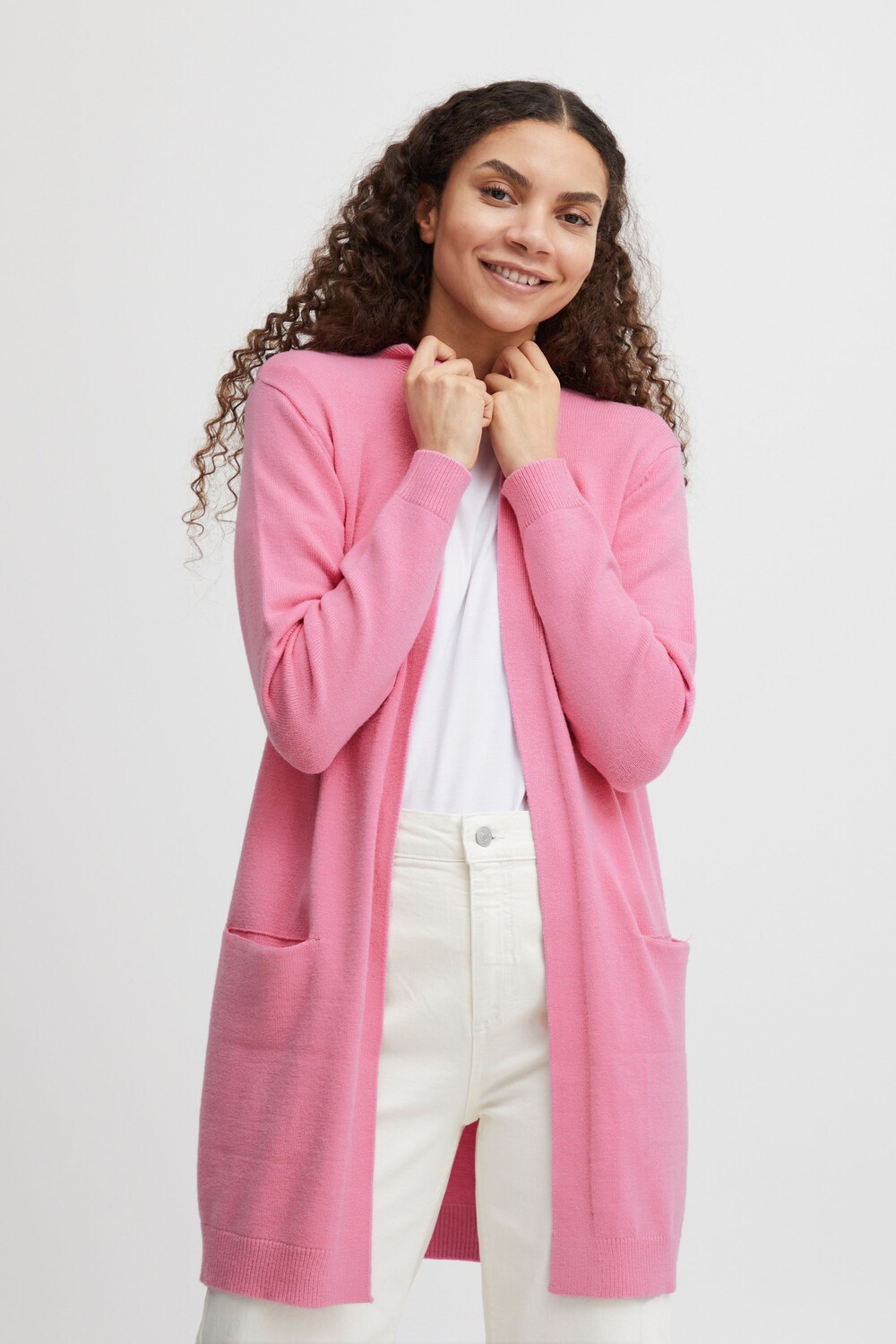 

Кардиган b.young Strickjacke, розовый