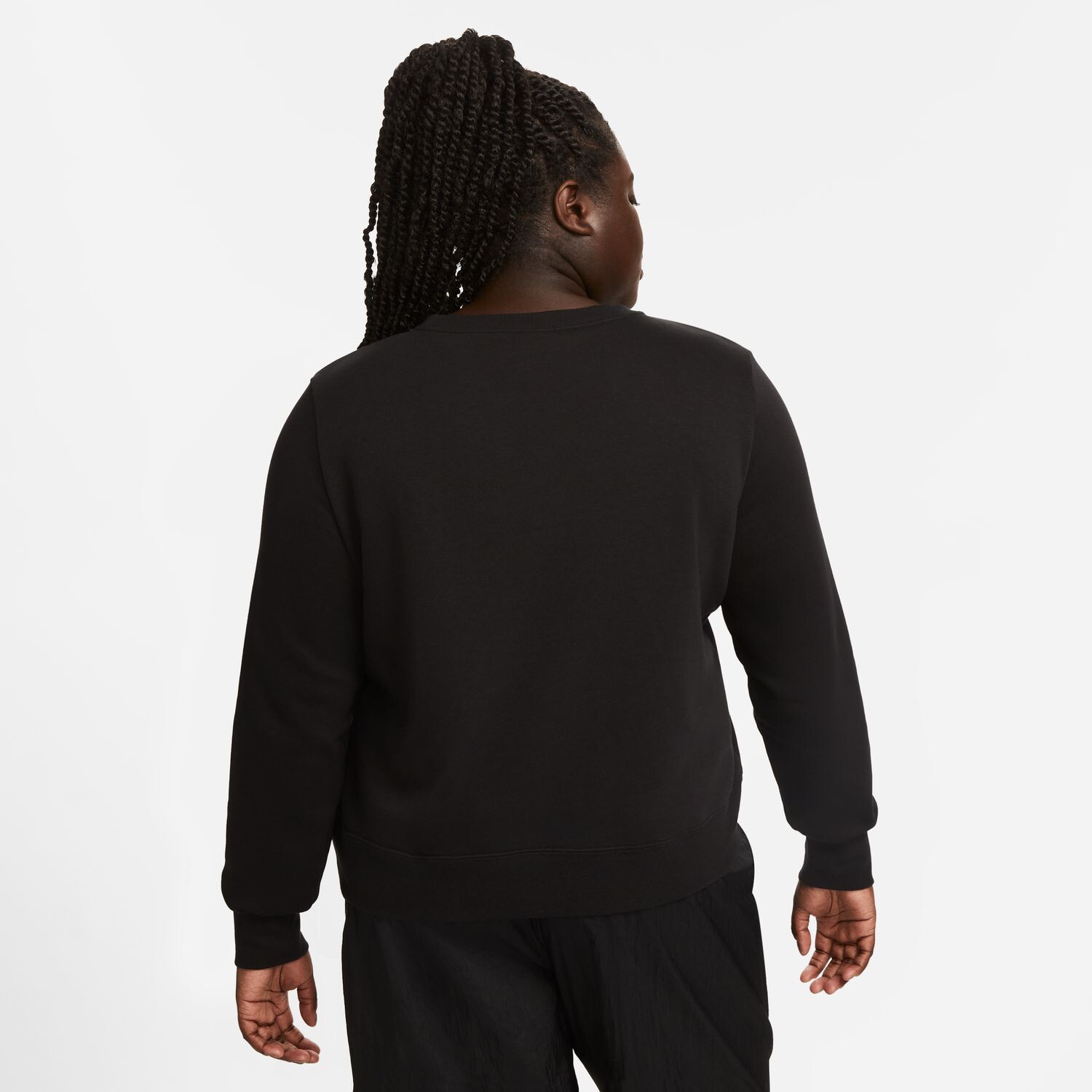 

Флисовый свитшот с круглым вырезом Nike Sportswear Club больших размеров Nike