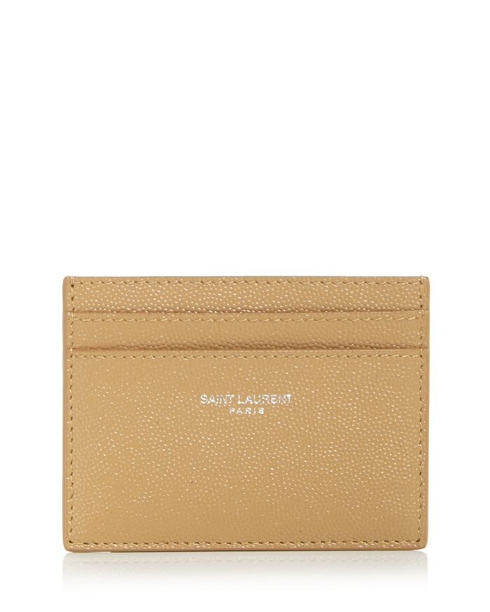 

Визитница из шагреневой кожи Saint Laurent