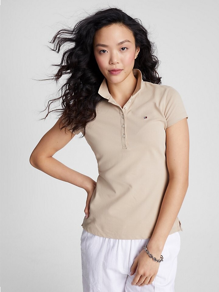 

Поло узкого кроя Tommy Hilfiger