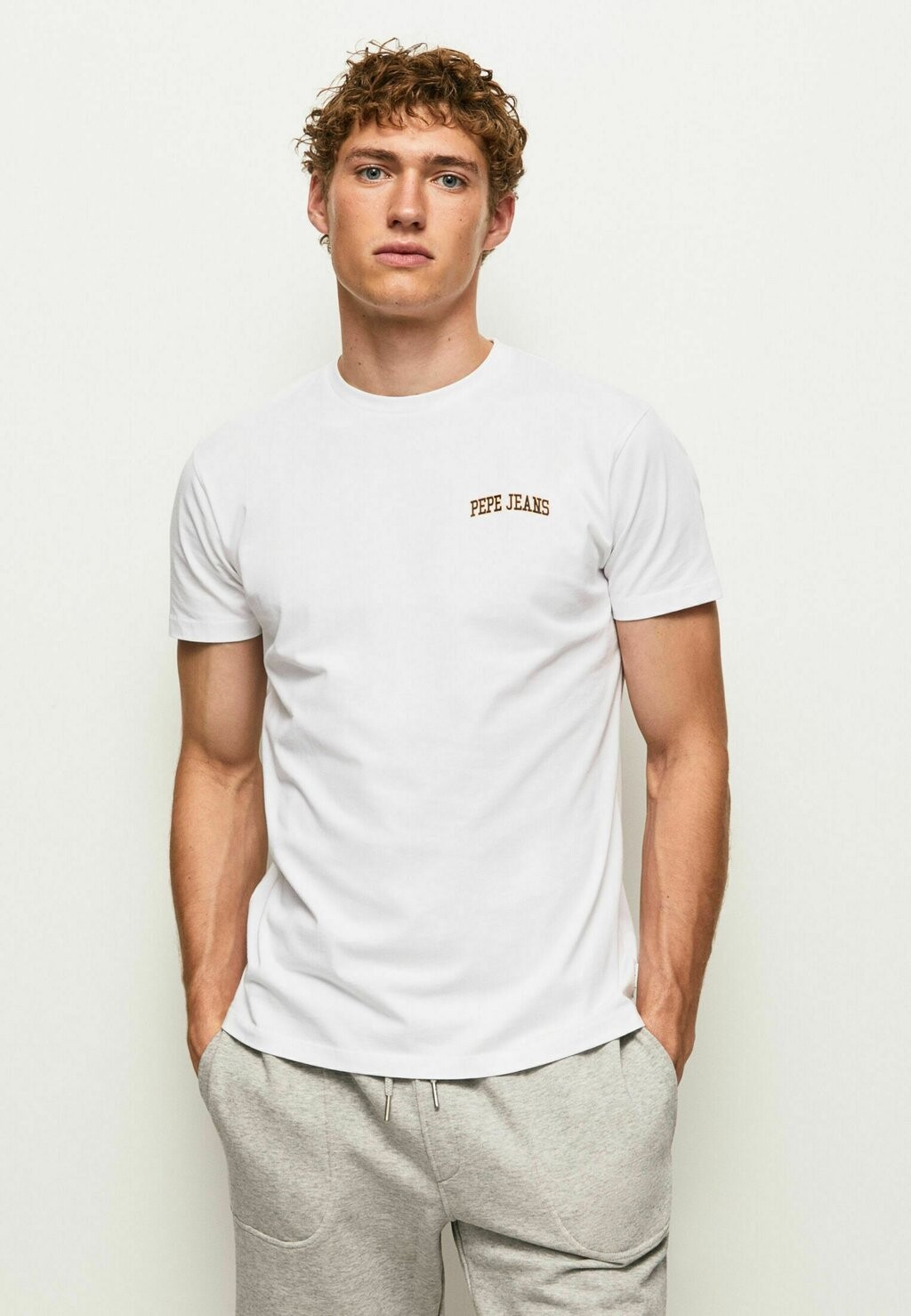 

Футболка базовая RONSON Pepe Jeans, цвет white