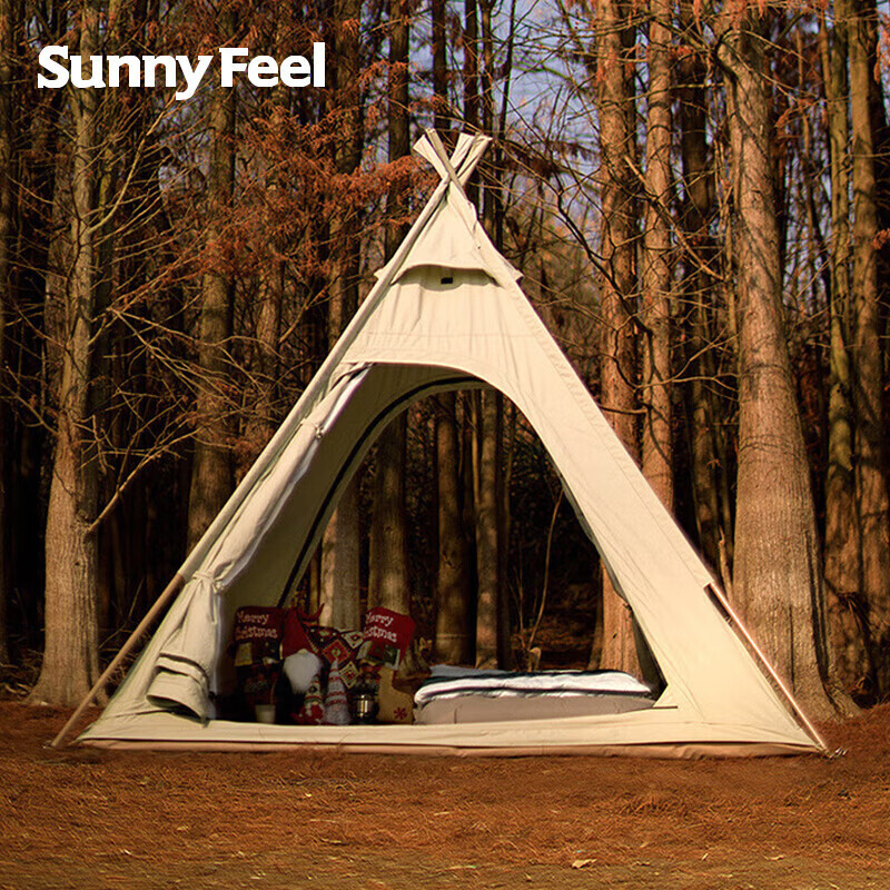

Sunnyfeel горный ромбовидный навес, уличная палатка для кемпинга/бежевая индийская хлопковая палатка 220*220*200 см