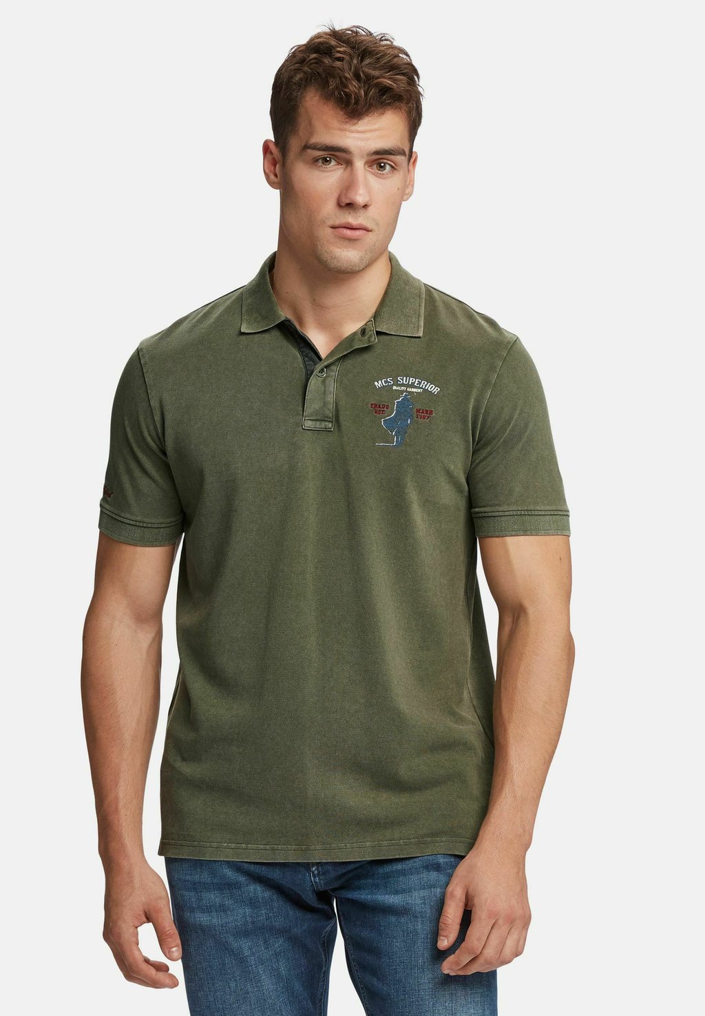 Рубашка-поло BRAD MCS, цвет beetle футболка базовая lewisville mcs цвет beetle