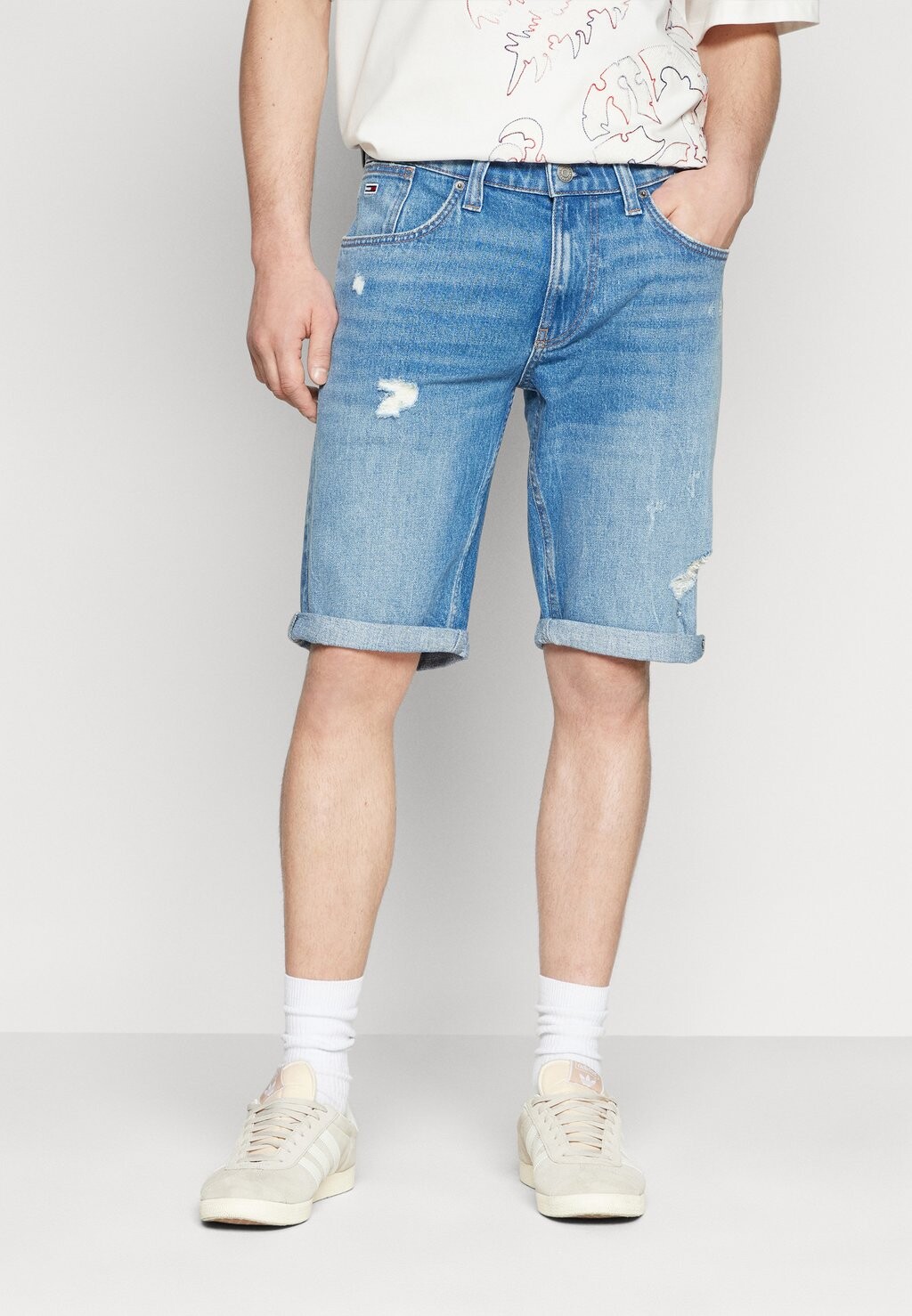 

Джинсовые шорты RONNIE Tommy Jeans, цвет denim light