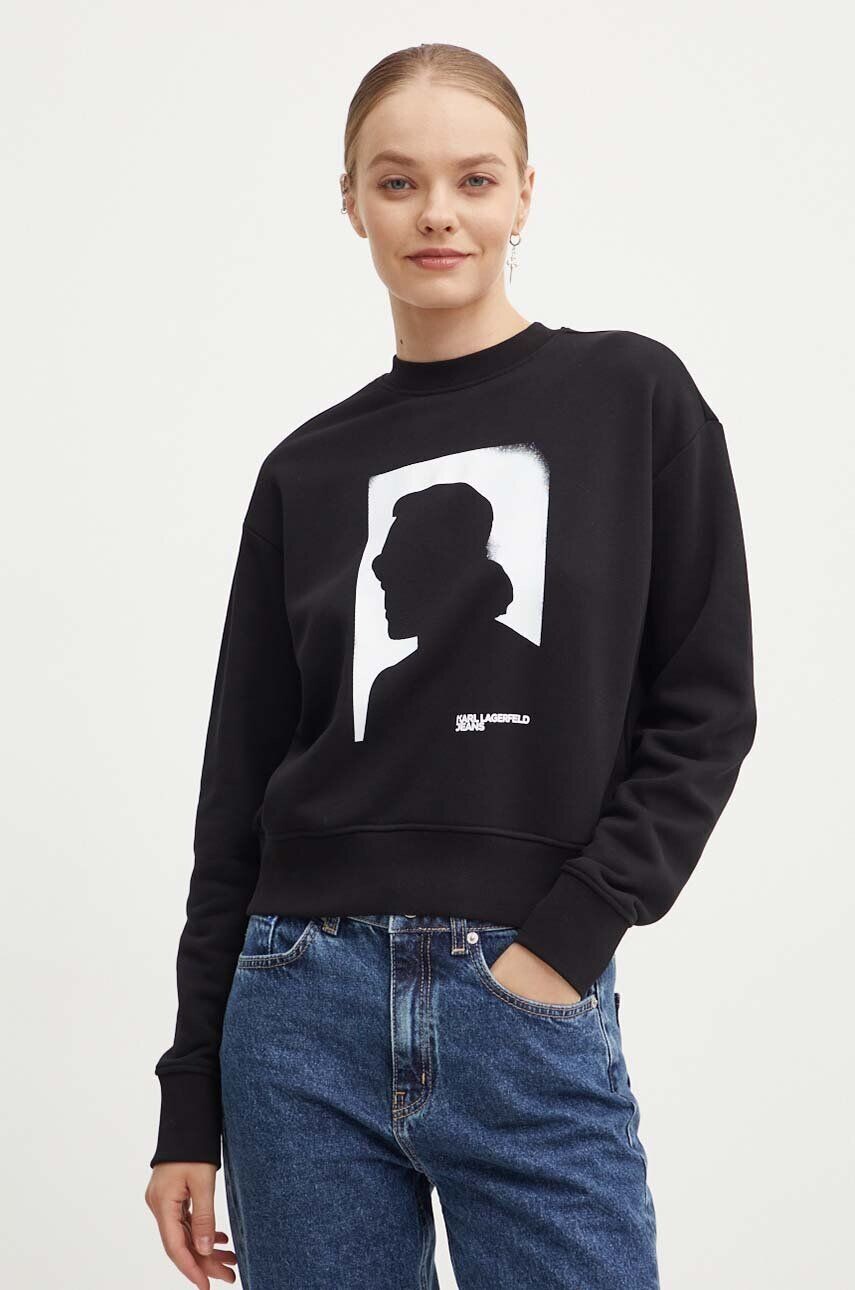

Толстовка Karl Lagerfeld Jeans, черный