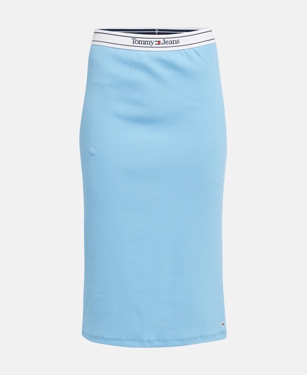 

Юбка миди Tommy Hilfiger, темно-синий