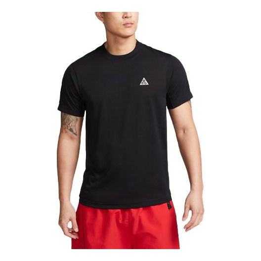 Футболка Nike Dri-Fit Adv Acg Goat Rocks T-Shirt 'Black', черный