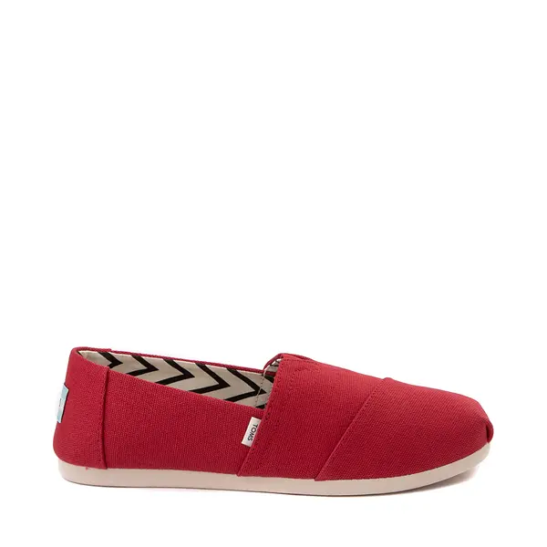 

Женские повседневные туфли без шнуровки TOMS Alpargata, красный