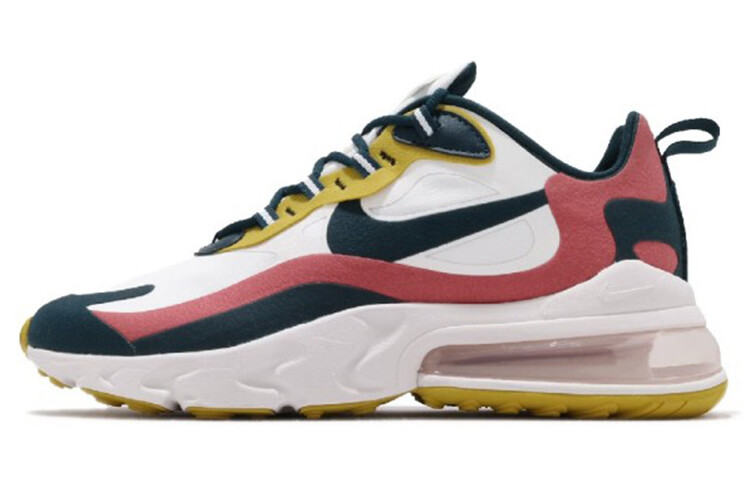 

Nike Air Max 270 React Белый Бирюзовый Желтый