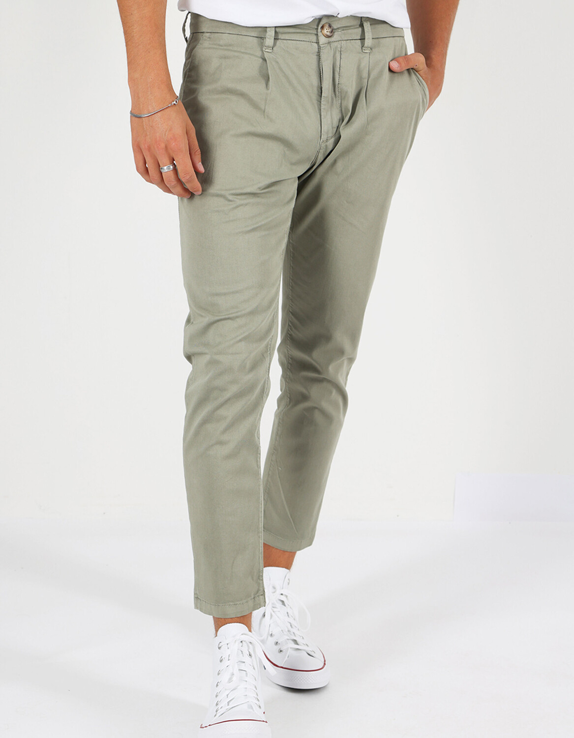 

Брюки чинос miracle of denim Hosen Harry, оливковый