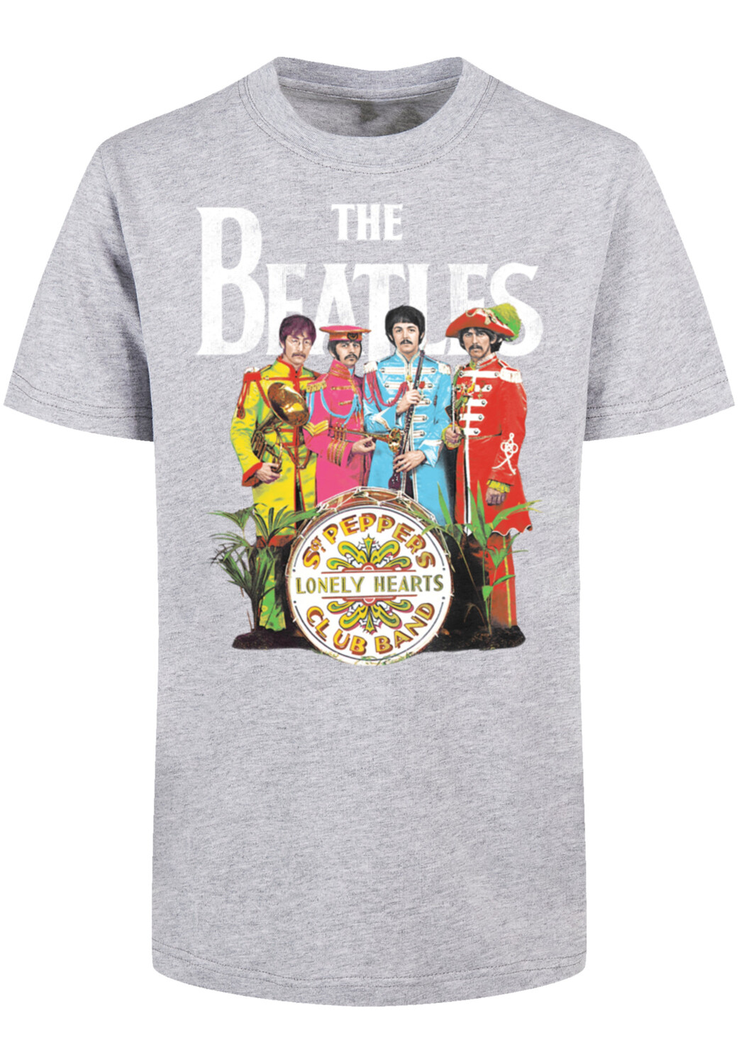 

Футболка F4NT4STIC Basic Kids Tee The Beatles Sgt Pepper, цвет heathergrey