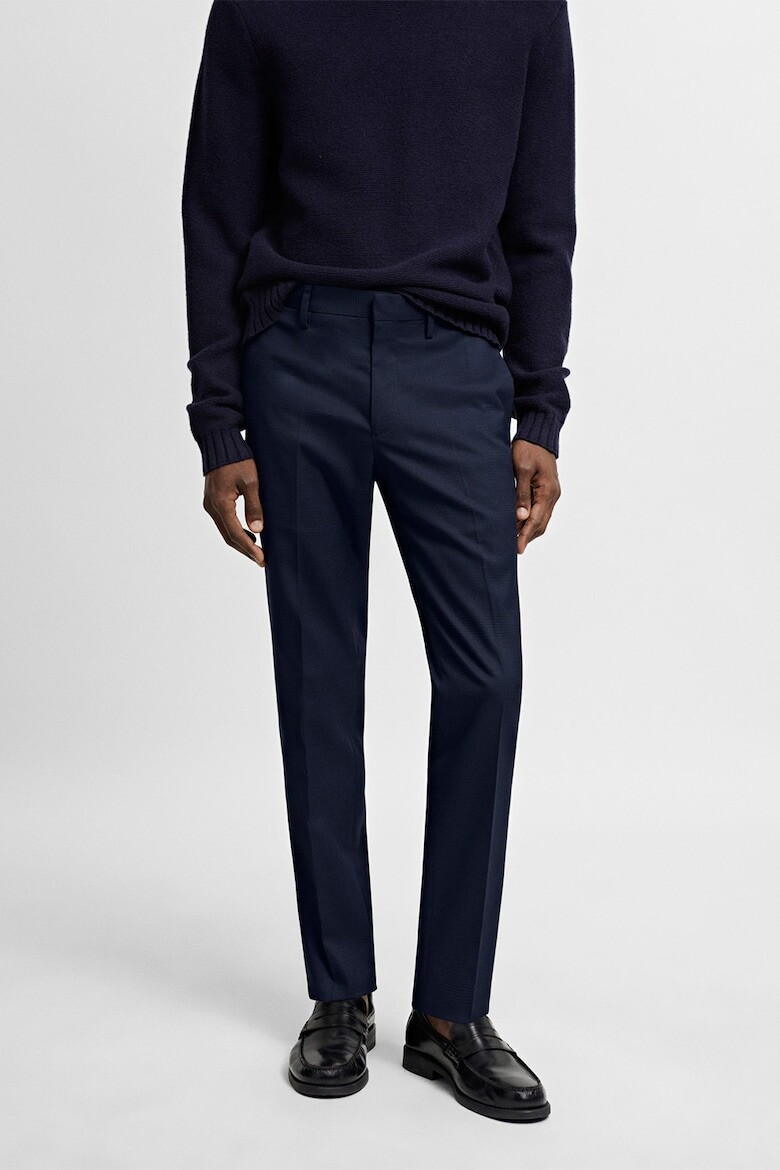 

Формальные узкие брюки Paris Mango, синий